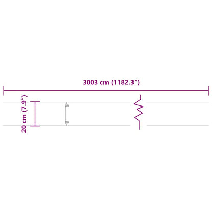 Lawn Edging 30 pcs 20 x 103 cm Stainless Steel Silver