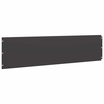 Lawn Edgings 10 pcs Black 25x103 cm Cold-rolled Steel