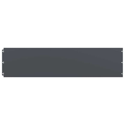 Lawn Edgings 10 pcs Anthracite 25x103 cm Cold-rolled Steel