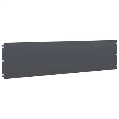 Lawn Edgings 10 pcs Anthracite 25x103 cm Cold-rolled Steel