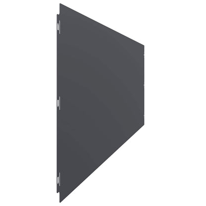 Lawn Edgings 10 pcs Anthracite 25x103 cm Cold-rolled Steel