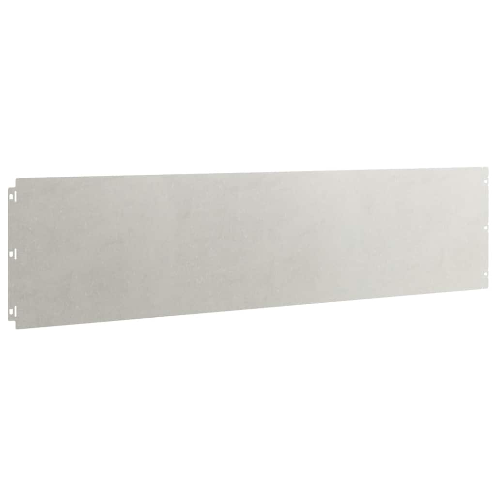 Lawn Edgings 10 pcs 25x103 cm Stainless Steel