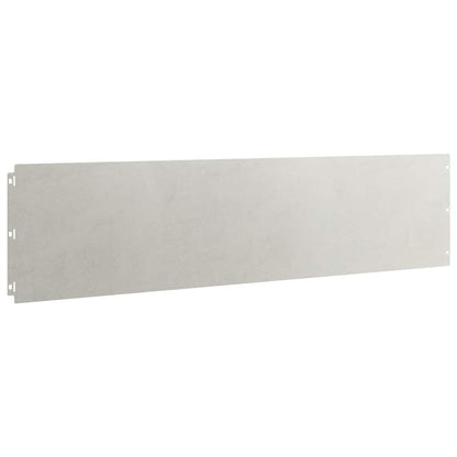 Lawn Edgings 10 pcs 25x103 cm Stainless Steel