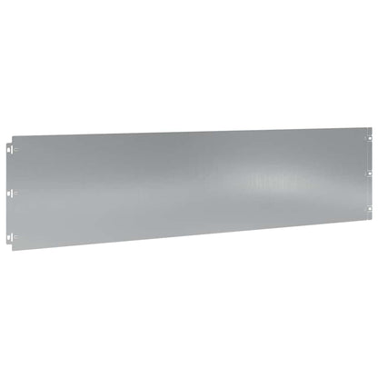 Lawn Edging 10 pcs 25 x 103 cm Galvanised Steel Silver