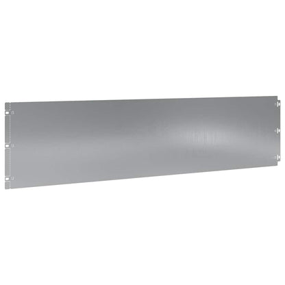 Lawn Edging 10 pcs 25 x 103 cm Galvanised Steel Silver