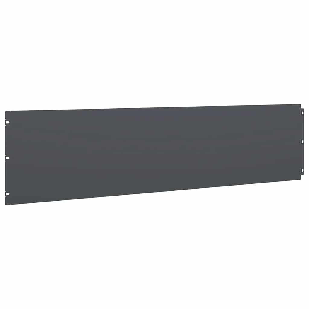 Lawn Edgings 20 pcs Anthracite 25x103 cm Cold-rolled Steel