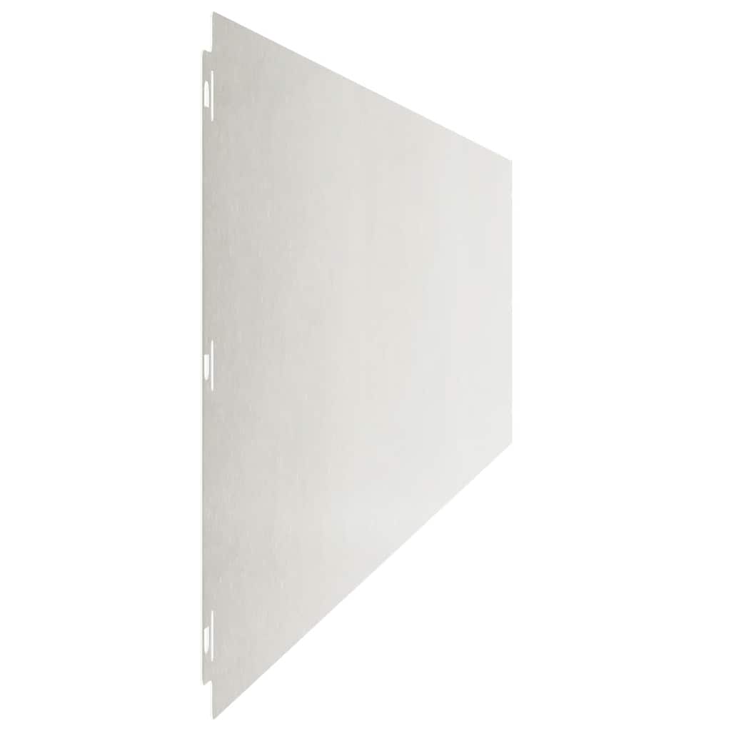 Lawn Edgings 20 pcs 25x103 cm Stainless Steel