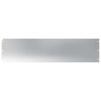 Lawn Edgings 20 pcs 25x103 cm Galvanised Steel