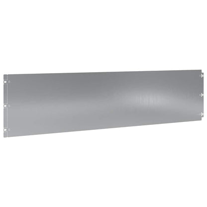 Lawn Edging 20 pcs 25 x 103 cm Galvanised Steel Silver