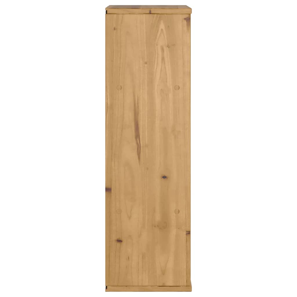 Side Cabinet with Drawers "ODDA" 40x24x79 cm Solid Wood Pine