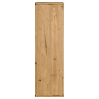Side Cabinet with Drawers ODDA 40x24x79 cm Solid Wood Pine