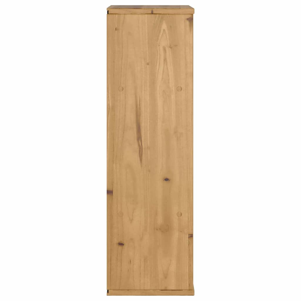 Side Cabinet with Drawer ODDA 40x24x79 cm Solid Wood Pine