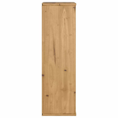 Side Cabinet with Drawer "ODDA" 40x24x79 cm Solid Wood Pine