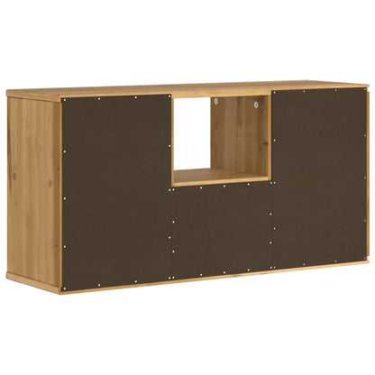 TV Cabinet with Drawer “ODDA” 79x24x40 cm Solid Wood Pine