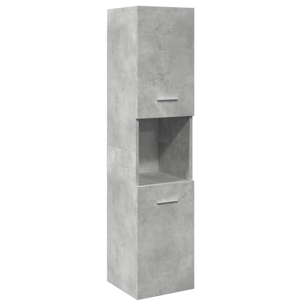Bathroom Furniture Set | Concrete Grey, White