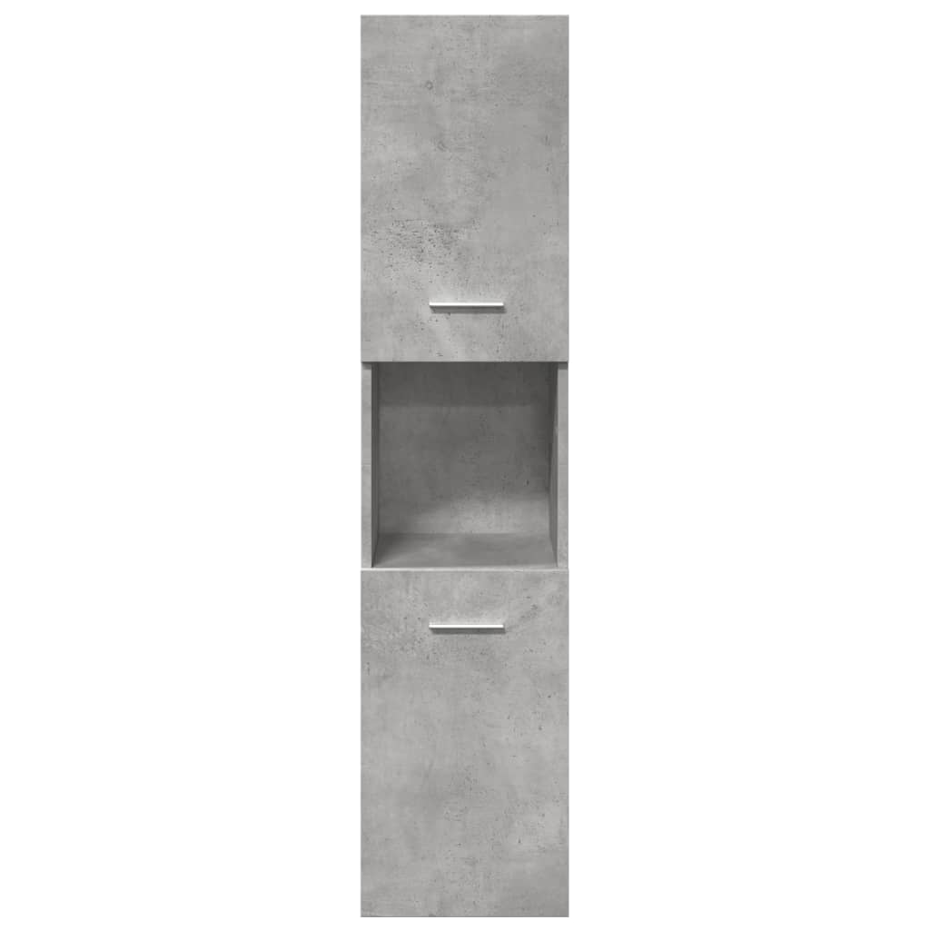 Bathroom Furniture Set | Concrete Grey, White