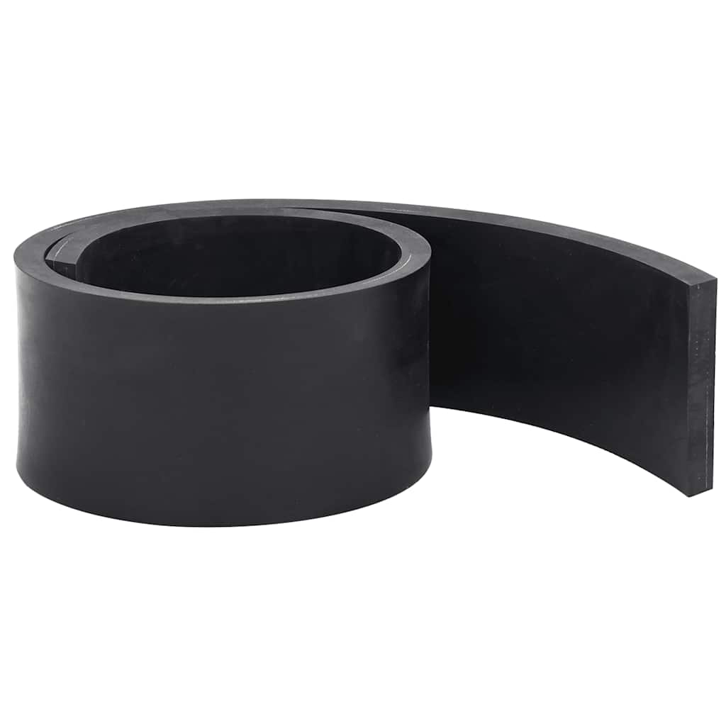 Rubber Edge for Snow Plow Black 80x8x1 cm