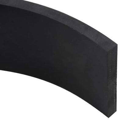 Rubber Edge for Snow Plow Black 80x8x1 cm
