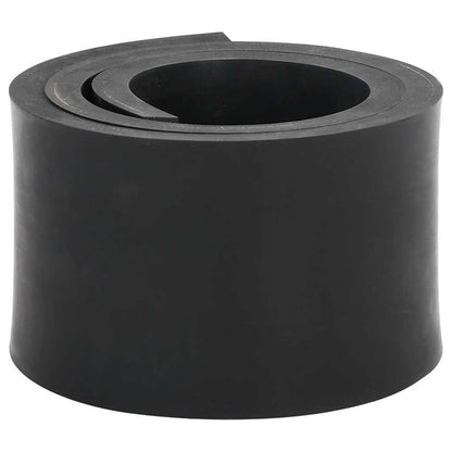Rubber Edge for Snow Plow Black 120x8x1 cm