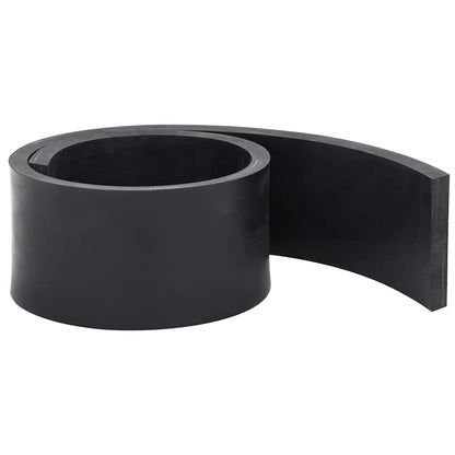 Rubber Edge for Snow Plow Black 120x8x1 cm