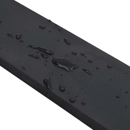 Rubber Edge for Snow Plow Black 150x8x1 cm