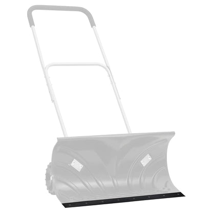 Rubber Edge for Snow Plow Black 150x8x1 cm