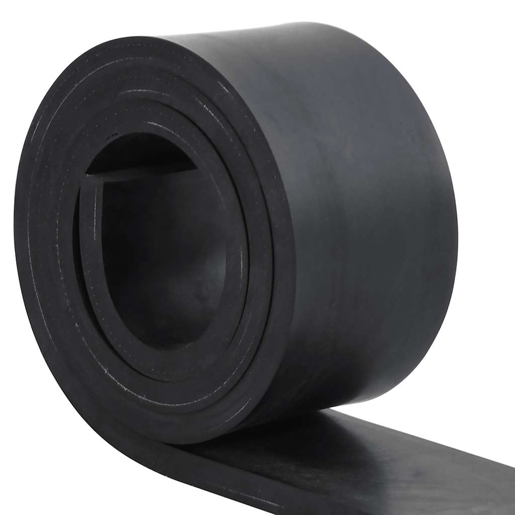 Rubber Edge for Snow Plow Black 180x8x1 cm