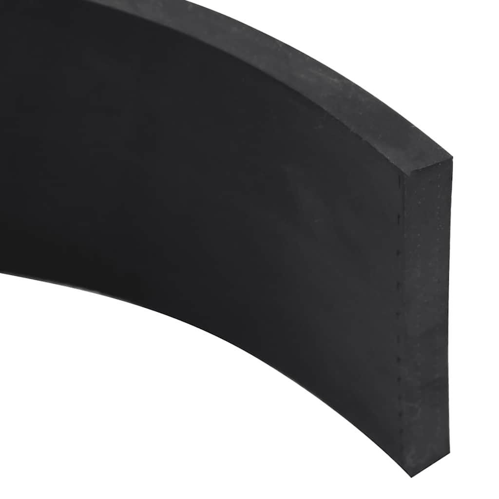 Rubber Edge for Snow Plow Black 200x8x1 cm