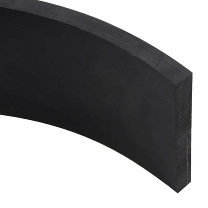 Rubber Edge for Snow Plow Black 80x10x1 cm