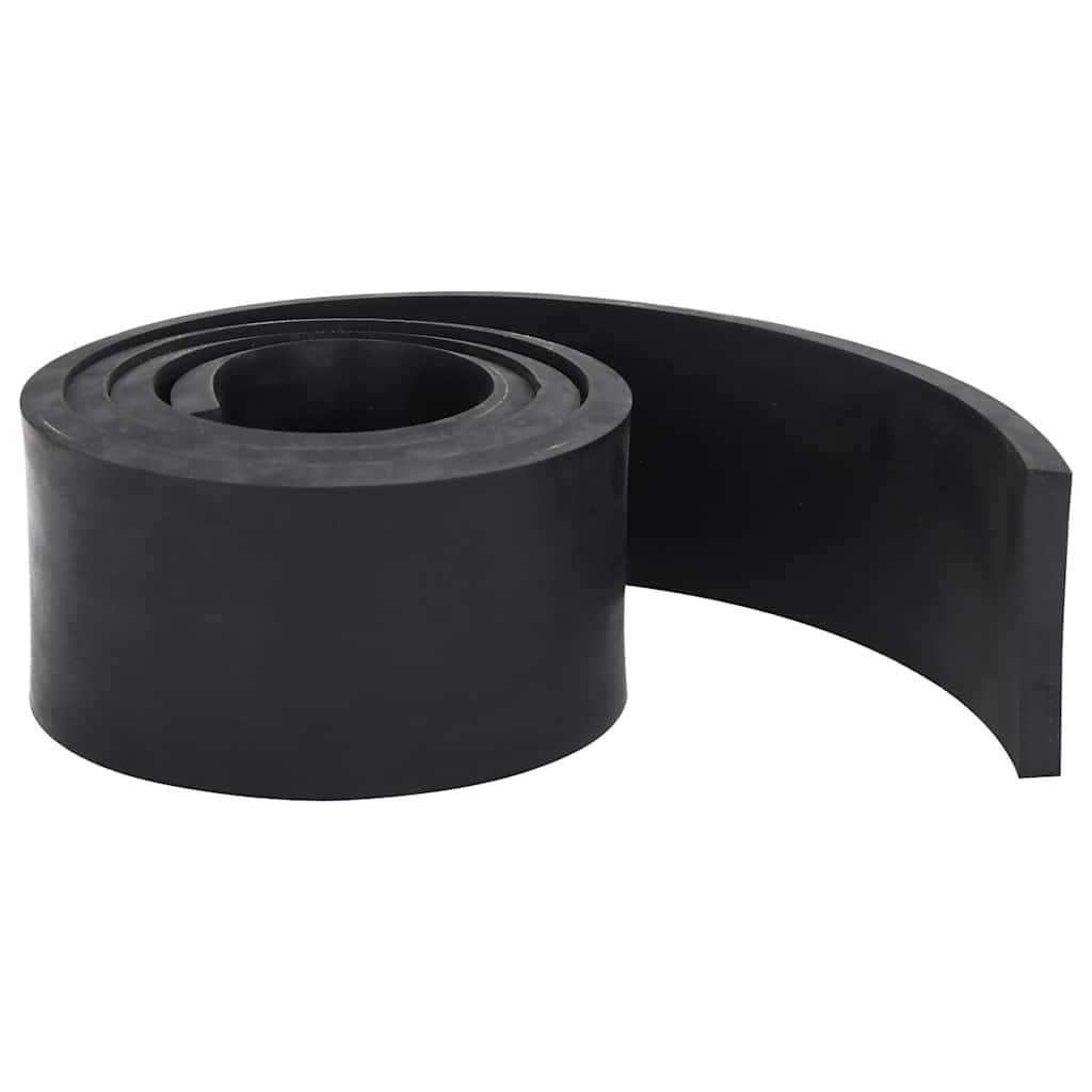 Rubber Edge for Snow Plow Black 200x10x1 cm