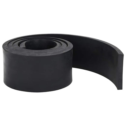 Rubber Edge for Snow Plow Black 200x10x1 cm