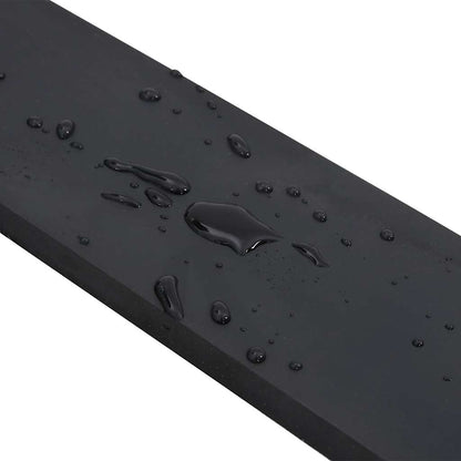 Rubber Edge for Snow Plow Black 200x10x1 cm