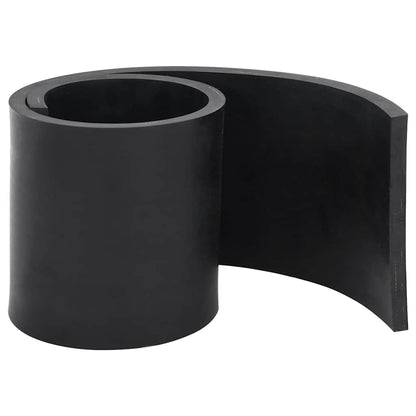 Rubber Edge for Snow Plow Black 80x15x1 cm