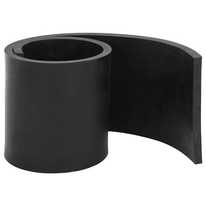 Rubber Edge for Snow Plow Black 100x15x1 cm