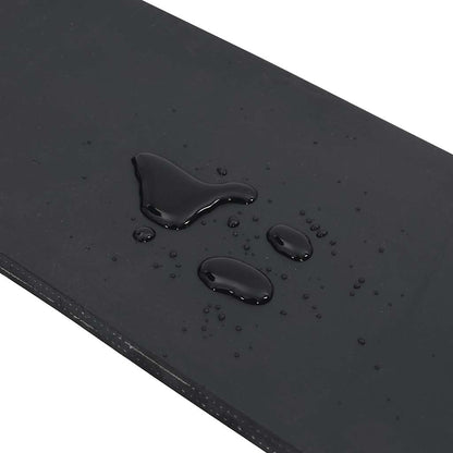 Rubber Edge for Snow Plow Black 100x15x1 cm