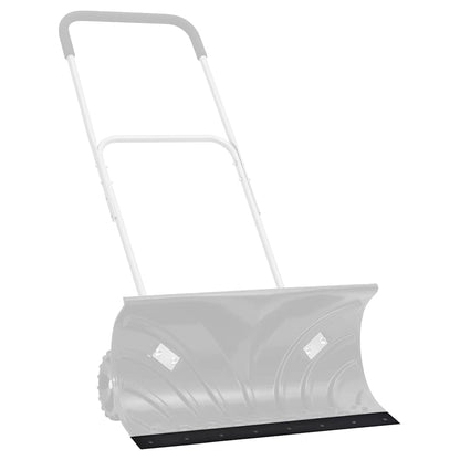 Rubber Edge for Snow Plow Black 100x15x1 cm