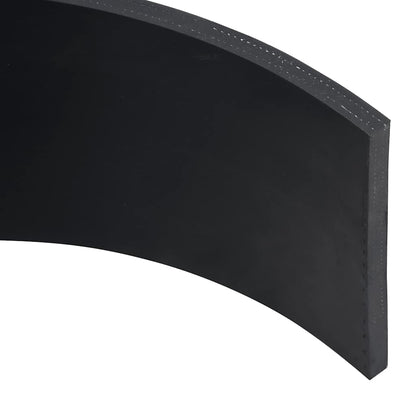 Rubber Edge for Snow Plow Black 120x15x1 cm