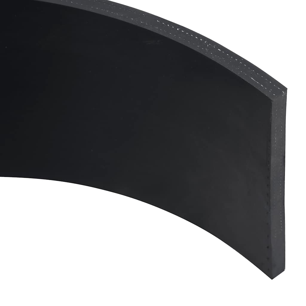 Rubber Edge for Snow Plow Black 150x15x1 cm