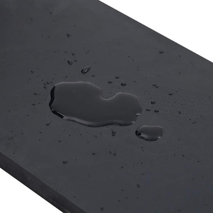 Rubber Edge for Snow Plow Black 150x15x1 cm