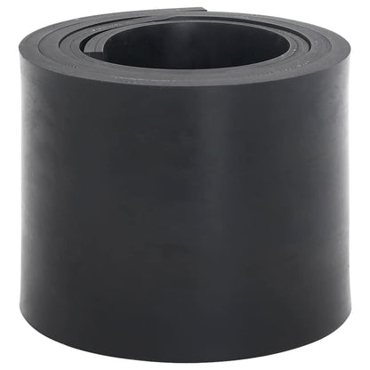 Rubber Edge for Snow Plow Black 180x15x1 cm
