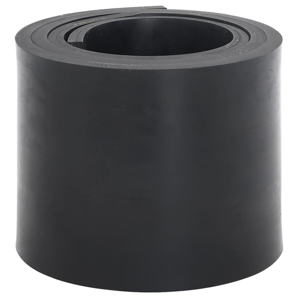 Rubber Edge for Snow Plow Black 200x15x1 cm