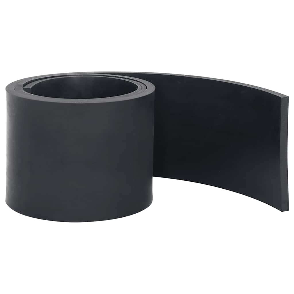 Rubber Edge for Snow Plow Black 200x15x1 cm