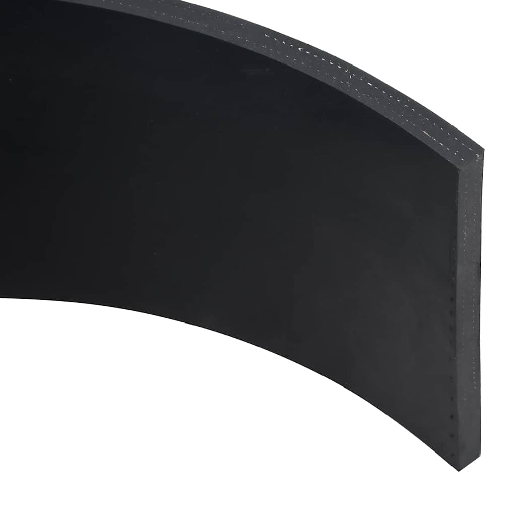 Rubber Edge for Snow Plow Black 200x15x1 cm