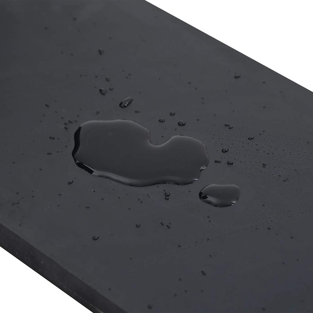 Rubber Edge for Snow Plow Black 200x15x1 cm