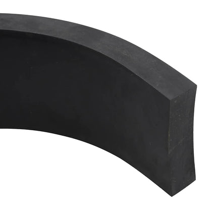 Rubber Edge for Snow Plow Black 180x10x2 cm