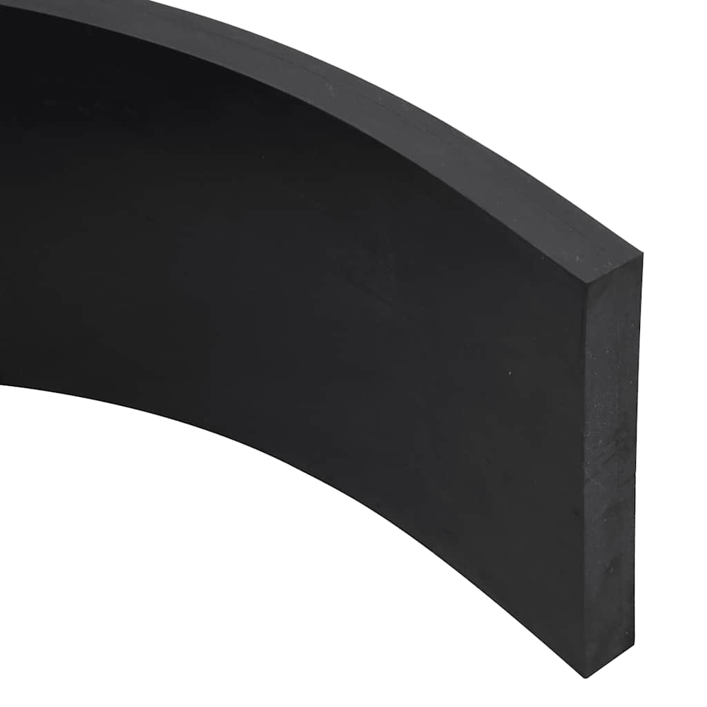Rubber Edge for Snow Plow Black 250x15x2 cm