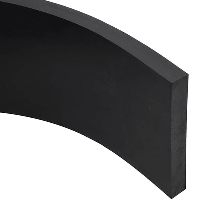Rubber Edge for Snow Plow Black 250x15x2 cm