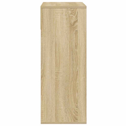 Book Cabinet Sonoma Oak 66x31x80 cm Engineered Wood