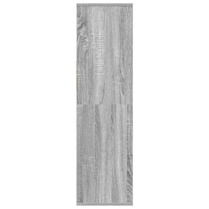 Book Cabinet Grey Sonoma 34x31x112 cm Engineered Wood