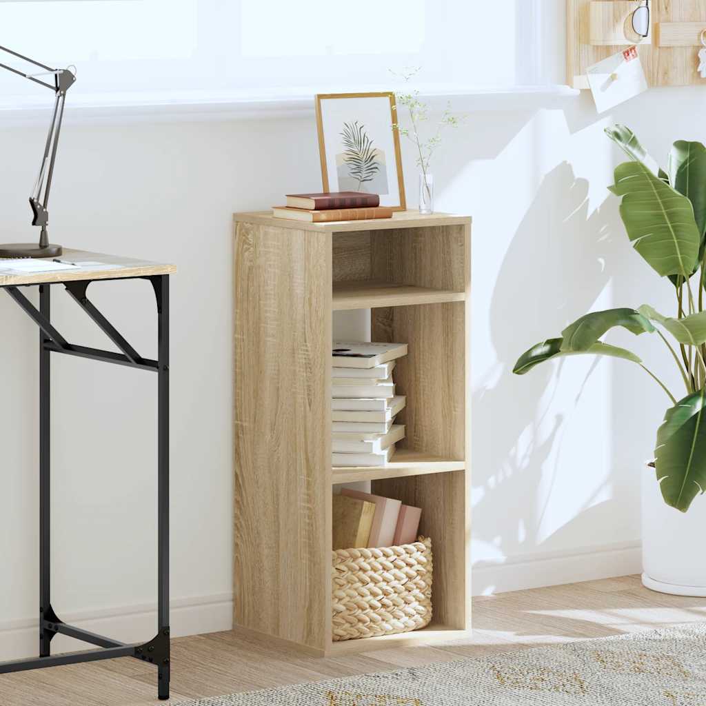 Book Cabinet Sonoma Oak 34x31x80 cm Engineered Wood
